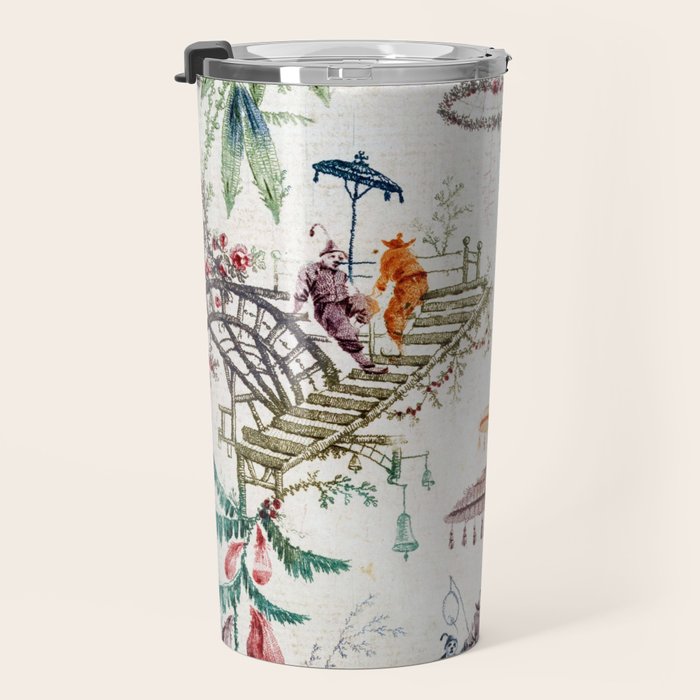 Enchanted Forest Chinoiserie Travel Mug Gallery Image 3