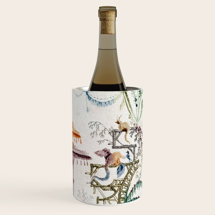 Enchanted Forest Chinoiserie Wine Chiller Gallery Image 3