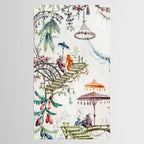Enchanted Forest Chinoiserie Tablecloth Gallery Image 2