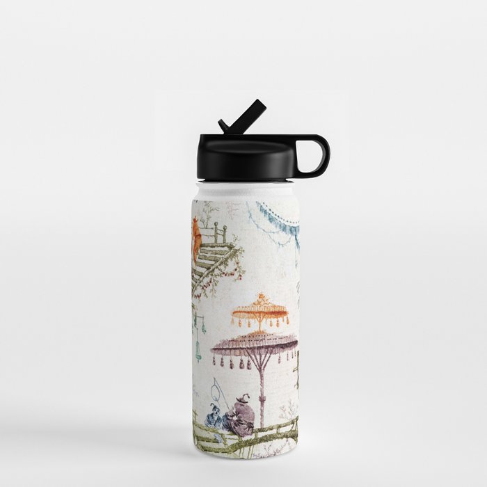 Enchanted Forest Chinoiserie Water Bottle Gallery Image 1