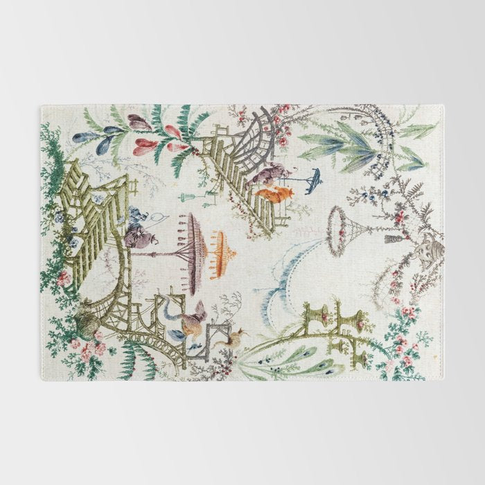Enchanted Forest Chinoiserie Rug Gallery Image 2