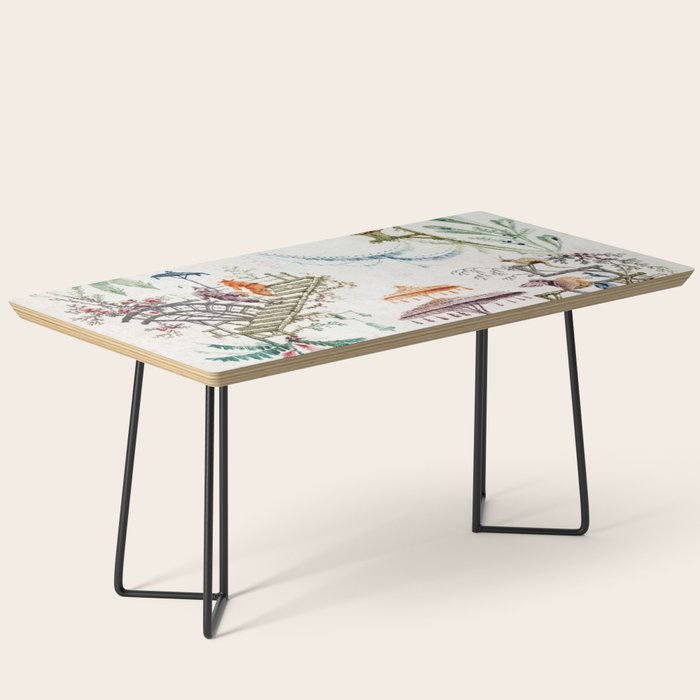 Enchanted Forest Chinoiserie Coffee Table Gallery Image 1