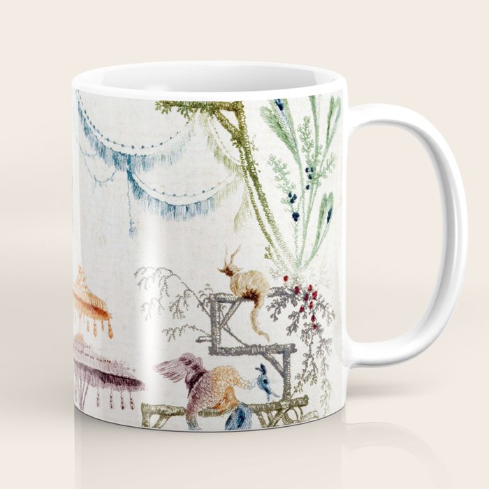 Enchanted Forest Chinoiserie Coffee Mug Gallery Image 1