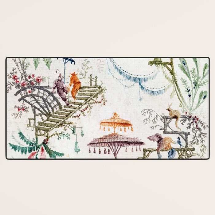 Enchanted Forest Chinoiserie Desk Mat Gallery Image 3