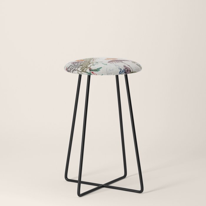 Enchanted Forest Chinoiserie Stool Gallery Image 3