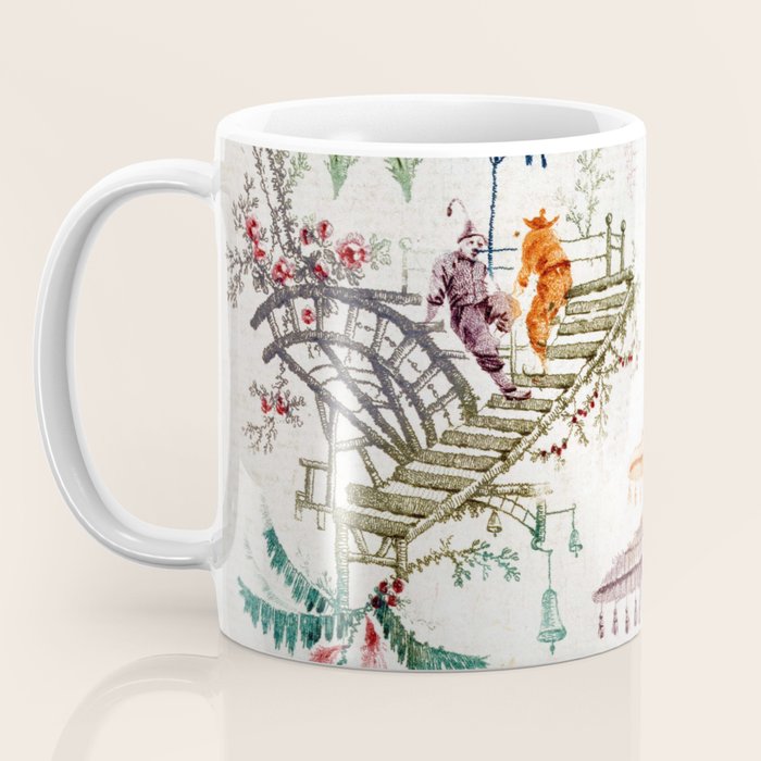 Enchanted Forest Chinoiserie Coffee Mug Gallery Image 3