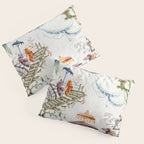 Enchanted Forest Chinoiserie Pillow Sham Gallery Image 3