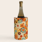 70's Retro Floral Patterned Prints Wine Chiller Gallery Image 2