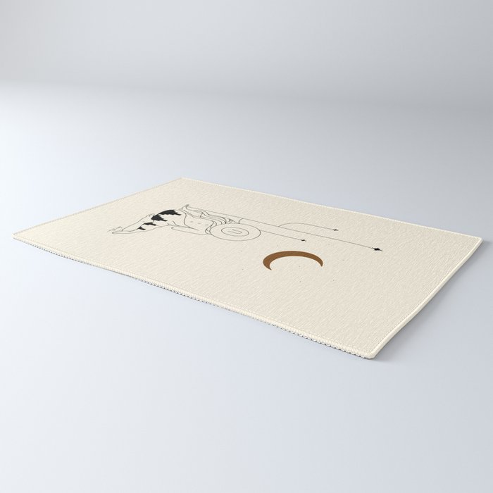 Talking to the Moon - Rustic Rug Gallery Image 3