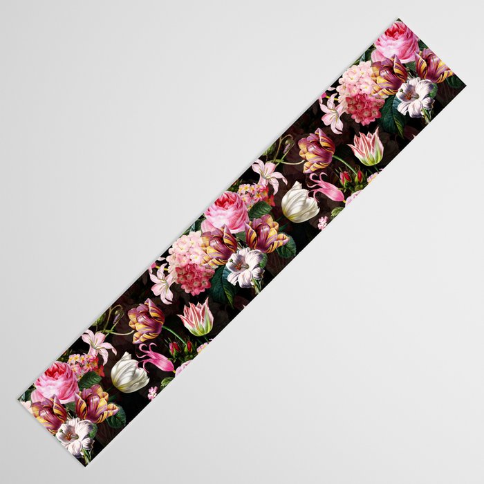 Vintage & Shabby Chic - Midnight Rose Garden Table Runner Gallery Image 3