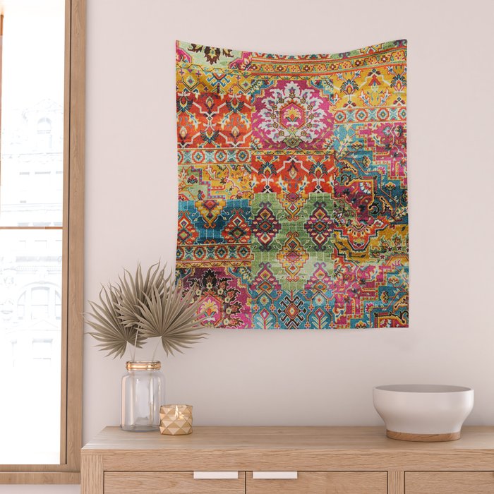 Abstract Design Wall Tapestry Gallery Image 2