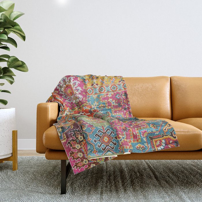 Abstract Design Throw Blanket Gallery Image 1