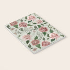 Wild Flower Rose Pattern Notebook Gallery Image 3