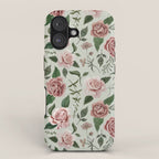 Wild Flower Rose Pattern iPhone Case Gallery Image 1