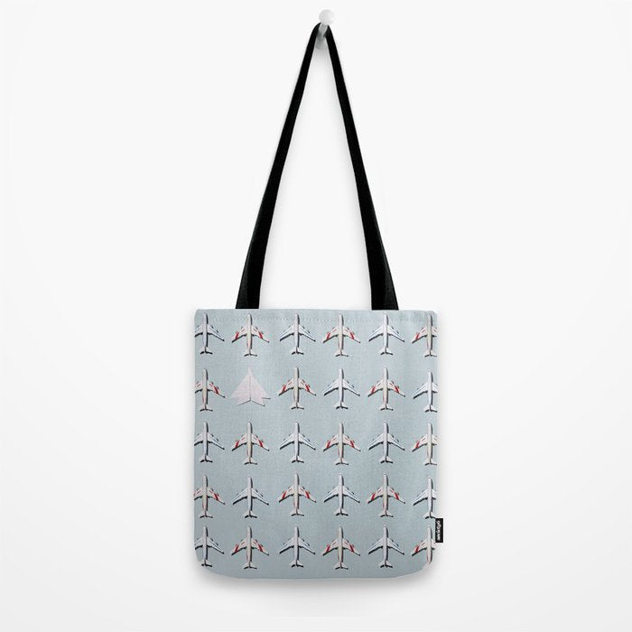 Paper plane Tote Bag Gallery Image 2