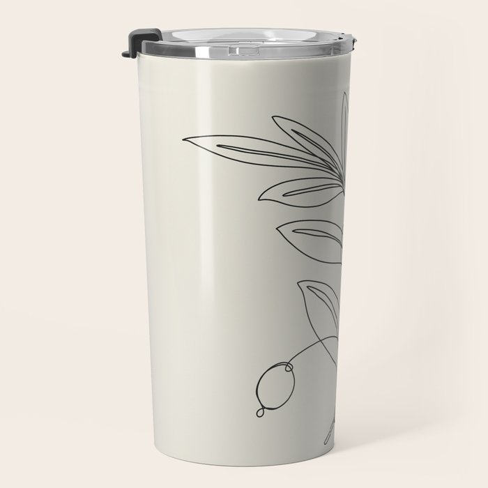Line Olive Branch Travel Mug Gallery Image 3