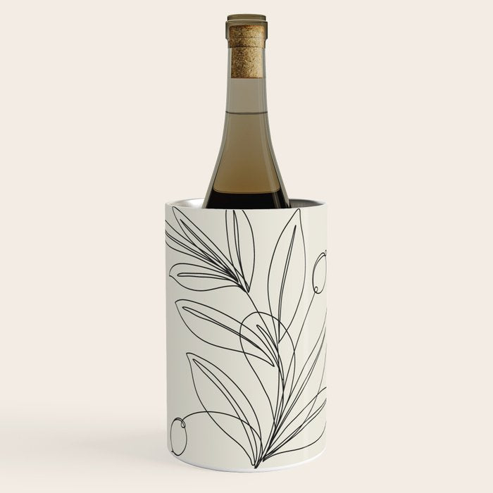 Line Olive Branch Wine Chiller Gallery Image 1