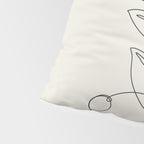 Line Olive Branch Pillow Sham Gallery Image 4