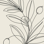 Line Olive Branch Coffee Mug Gallery Image 2