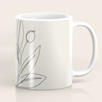Line Olive Branch Coffee Mug Gallery Image 1