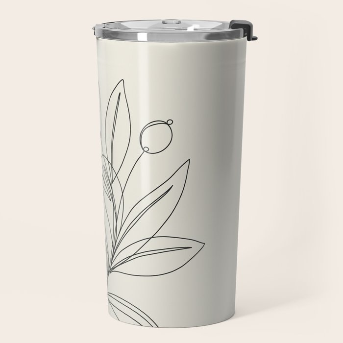 Line Olive Branch Travel Mug Gallery Image 2