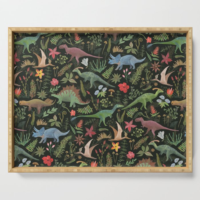 Dinosaur Jungle Serving Tray Gallery Image 1