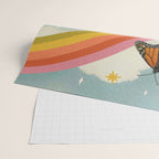 Vintage Mushroom Collage Wrapping Paper Gallery Image 2