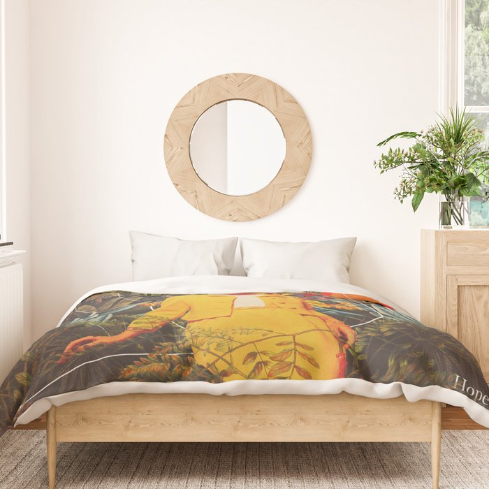 She Came from the Wilderness Duvet Cover Gallery Image 3