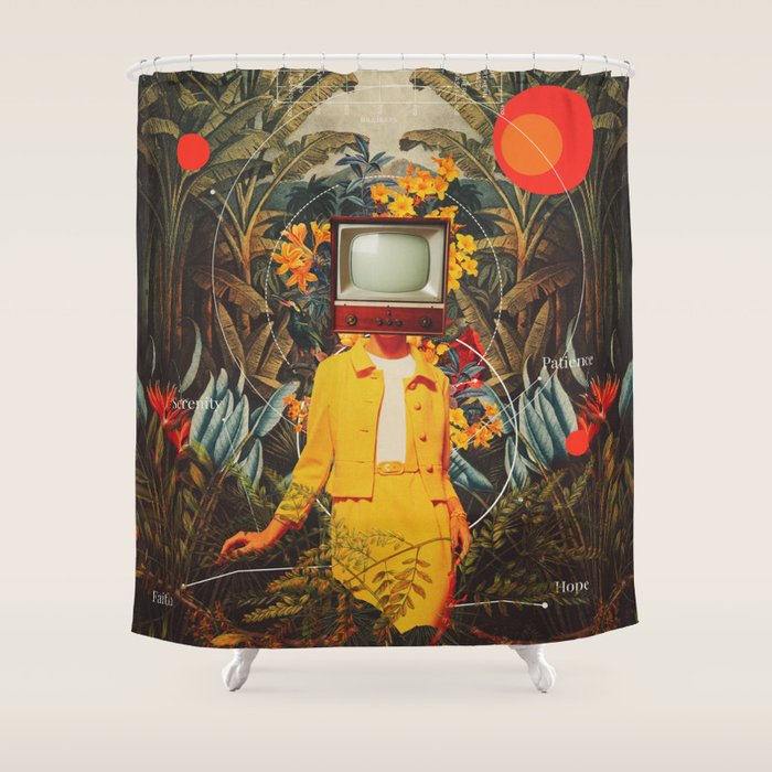 She Came from the Wilderness Shower Curtain Gallery Image 1