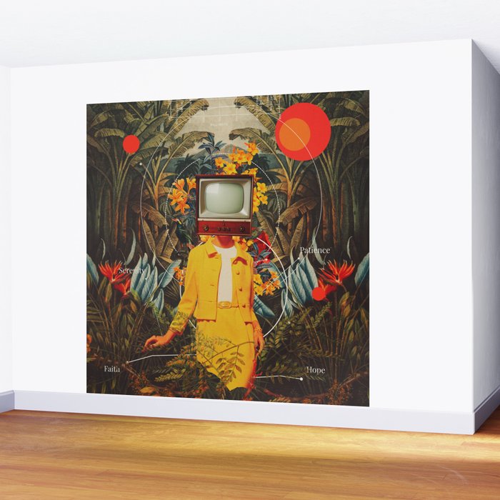 She Came from the Wilderness Wall Mural Gallery Image 2