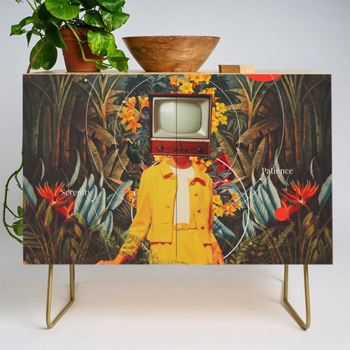 She Came From The Wilderness Credenza