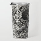 Calavera Oaxaqueña - Día de los Muertos - Mexican Day of the Dead by Jose Guadalupe Posada Travel Mug Gallery Image 3