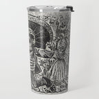 Calavera Oaxaqueña - Día de los Muertos - Mexican Day of the Dead by Jose Guadalupe Posada Travel Mug Gallery Image 2
