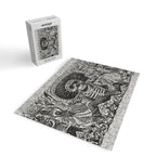 Calavera Oaxaqueña - Día de los Muertos - Mexican Day of the Dead by Jose Guadalupe Posada Jigsaw Puzzle Gallery Image 2