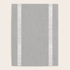 Modern Boho Serenity Stripes Soft Grey  Poster Gallery Image 4