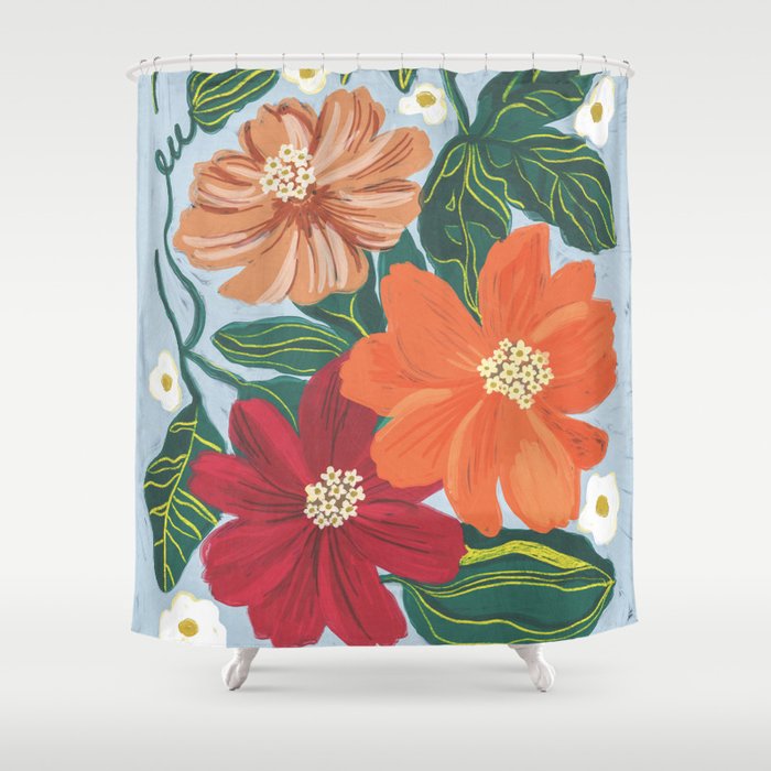 In full bloom Shower Curtain Gallery Image 1