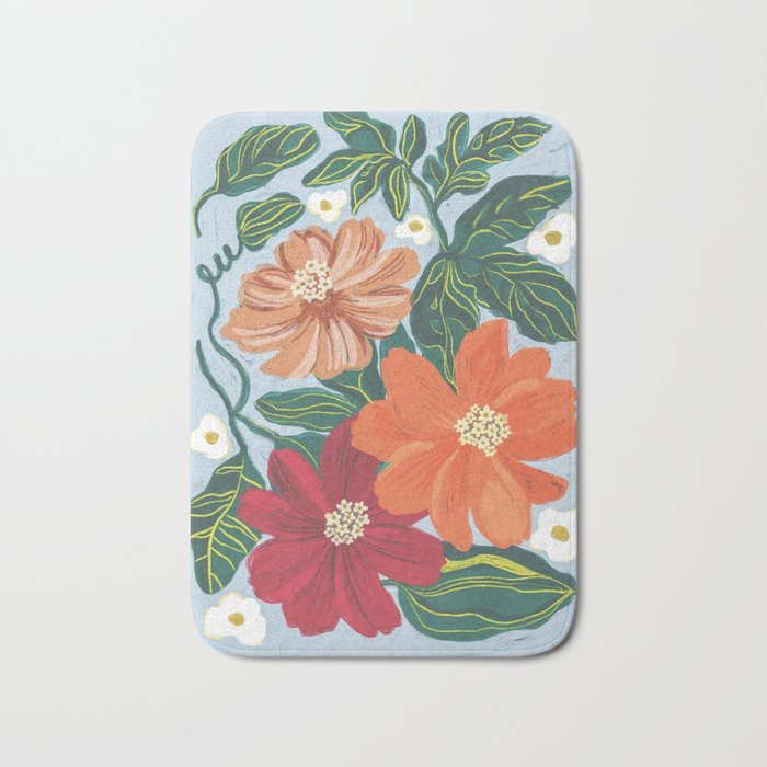 In full bloom Bath Mat Gallery Image 1