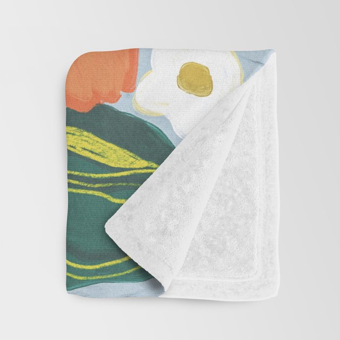 In full bloom Throw Blanket Gallery Image 3