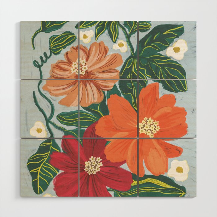 In full bloom Wood Wall Art Gallery Image 1