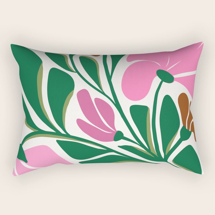 Jardin du Soleil - Garden of the Sun Rectangular Pillow Gallery Image 1