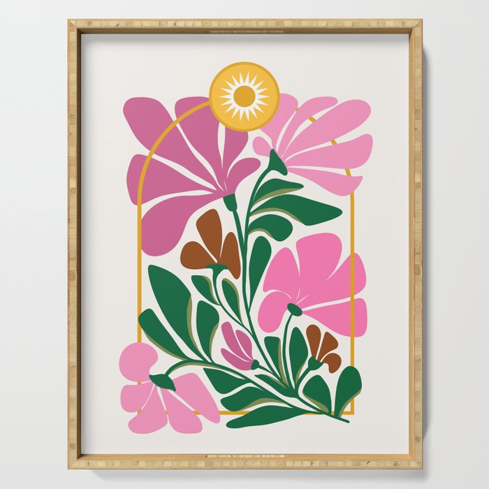 Jardin du Soleil - Garden of the Sun Serving Tray Gallery Image 1