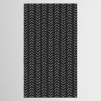 Boho Big Arrows in Black and White Tablecloth Gallery Image 2