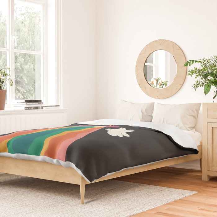 Rainbow Blessings  Duvet Cover Gallery Image 2