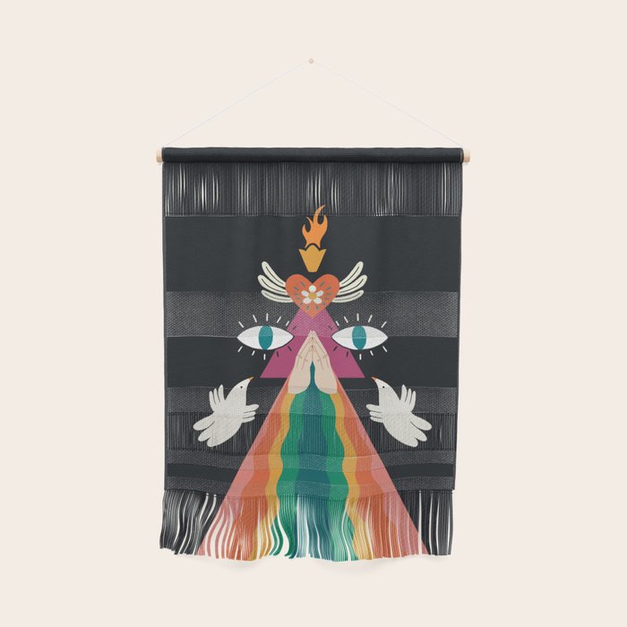 Rainbow Blessings  Wall Hanging Gallery Image 1