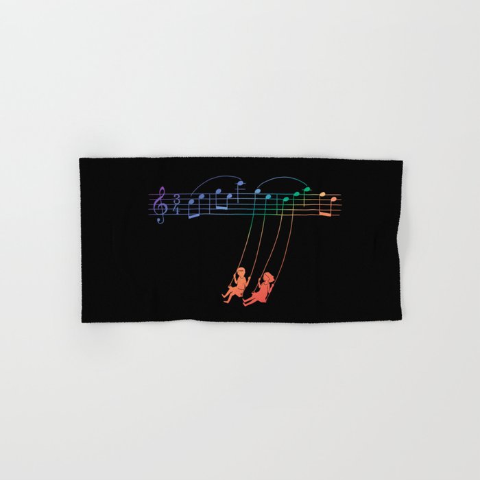 Music Swing Bath Towel Gallery Image 1