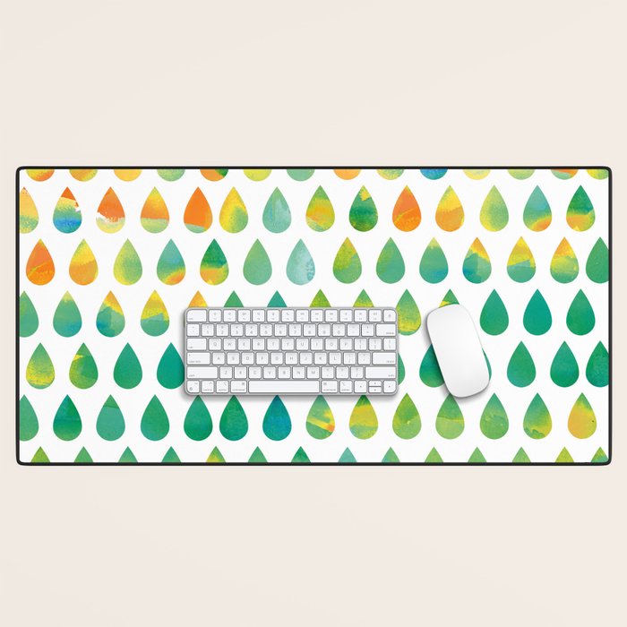 Monsoon Rain Desk Mat Gallery Image 1