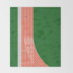 Athletics | Runner  Throw Blanket Gallery Image 2