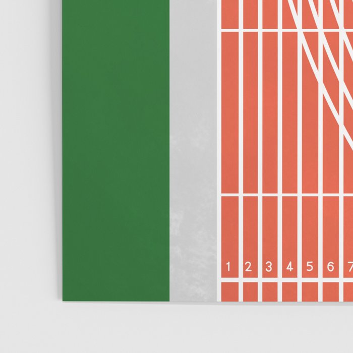 Athletics | Runner  Poster Gallery Image 3