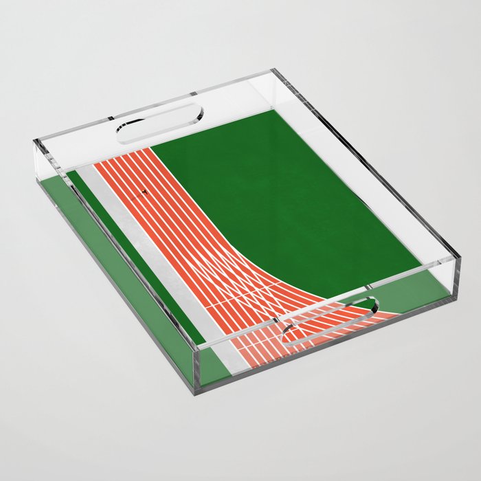 Athletics | Runner  Acrylic Tray Gallery Image 1