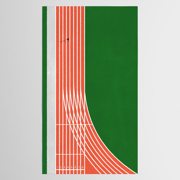 Athletics | Runner  Tablecloth Gallery Image 2